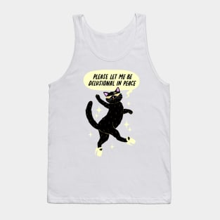 Delusional Cat Tank Top